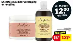 Kruidvat SheaMoisture haarverzorging en -styling aanbieding