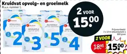 Kruidvat Kruidvat opvolg- en groeimelk aanbieding