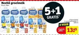 Kruidvat Nestlé groeimelk aanbieding