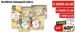 Kruidvat Kruidvat valuepack luiers aanbieding