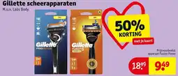 Kruidvat Gillette scheerapparaten aanbieding