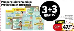 Kruidvat Pampers luiers Premium Protection en Harmonie aanbieding