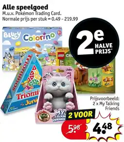Kruidvat My Talking Friends aanbieding
