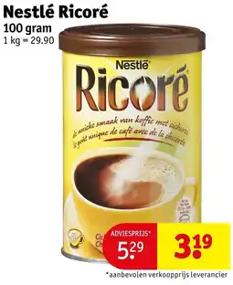 Kruidvat Nestlé Ricoré aanbieding