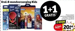 Kruidvat Oral-B mondverzorging Kids aanbieding