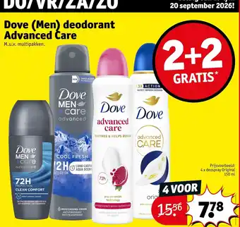 Dove (Men) deodorant Advanced Care