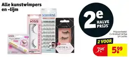 Kruidvat kunstwimpers en -lijm aanbieding