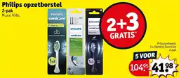Kruidvat Philips opzetborstel aanbieding
