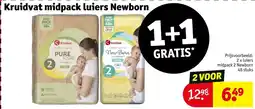 Kruidvat Kruidvat luiers newborn aanbieding
