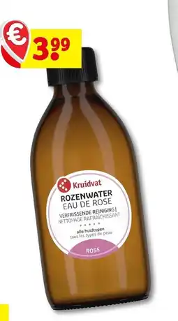 Kruidvat Kruidvat rozenwater aanbieding