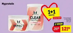 Kruidvat Myprotein Clear Whey Protein aanbieding