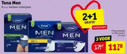 Kruidvat Tena Men aanbieding