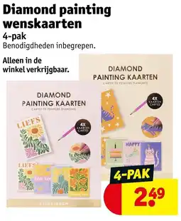 Kruidvat Diamond painting wenskaarten aanbieding