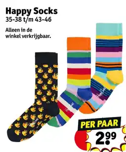 Kruidvat Happy Socks aanbieding