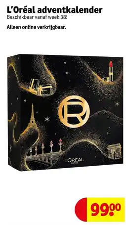 Kruidvat L'Oréal adventskalender aanbieding