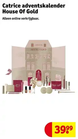Kruidvat Catrice adventskalender House Of Gold aanbieding