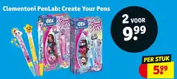 Kruidvat Clementoni PenLab: Create Your Pens aanbieding