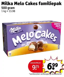 Kruidvat Milka Melo Cakes aanbieding