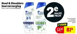 Kruidvat Head & Shoulders haarverzorging aanbieding