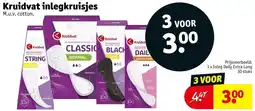Kruidvat Kruidvat inlegkruisjes aanbieding