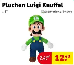 Kruidvat Pluchen luigi knuffel aanbieding