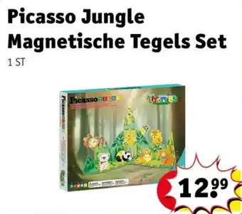 Kruidvat Picasso Jungle Magnetische Tegels Set aanbieding