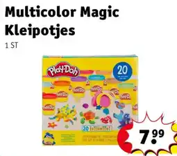 Kruidvat Multicolor Magic Kleipotjes aanbieding