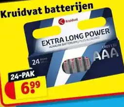 Kruidvat Kruidvat batterijen aanbieding