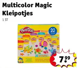 Kruidvat Multicolor Magic Kleipotjes aanbieding