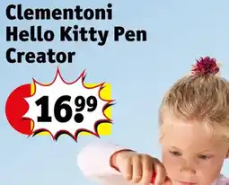Kruidvat Clementoni Hello Kitty Pen Creator aanbieding