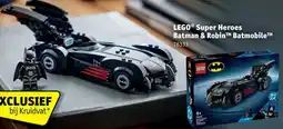 Kruidvat LEGO Super Heroes Batman & Robin Batmobile aanbieding