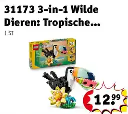 Kruidvat lego creator wilde dieren: tropische aanbieding