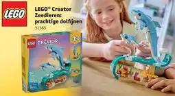 Kruidvat LEGO Creator Zeedieren: prachtige dolfijnen aanbieding