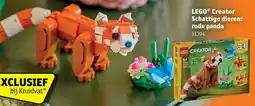 Kruidvat LEGO Creator Schattige dieren: rode panda aanbieding