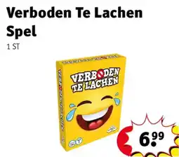Kruidvat Verboden te lachen spel aanbieding