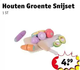 Kruidvat Houten Groente Snijset aanbieding