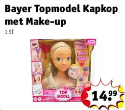 Kruidvat Bayer Topmodel Kapkop met Make-up aanbieding