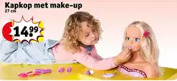 Kruidvat Kapkop met make-up aanbieding