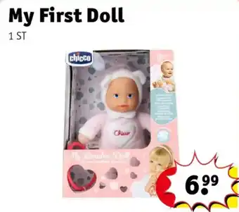 Kruidvat My First Doll aanbieding