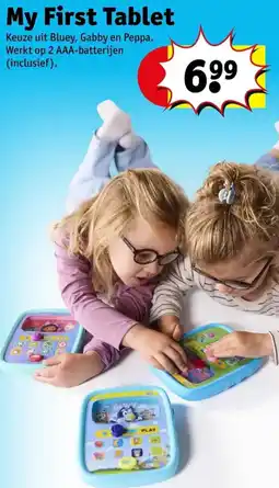 Kruidvat My First Tablet aanbieding