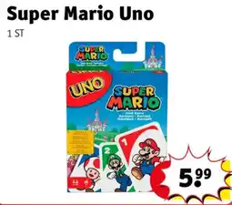 Kruidvat Super Mario Uno aanbieding