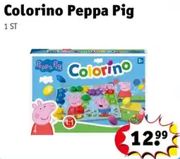 Kruidvat Colorino Peppa Pig aanbieding