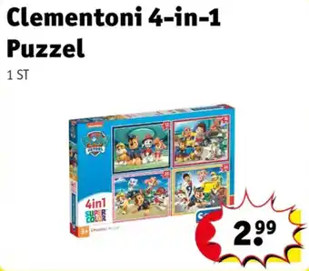 Clementoni 4-in-1 puzzel