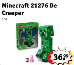 Kruidvat Minecraft 21276 De Creeper aanbieding