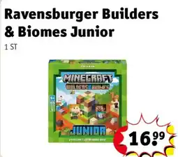 Kruidvat Ravensburger builders & biomes junior aanbieding