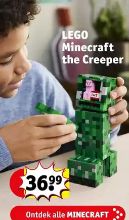 Kruidvat lego minecraft the creeper aanbieding