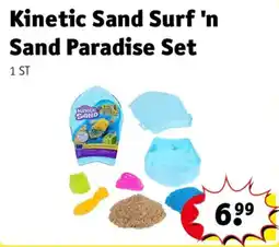 Kruidvat Kinetic Sand Surf 'n Sand Paradise Set aanbieding