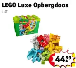 Kruidvat lego luxe opbergdoos aanbieding