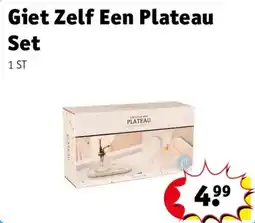 Kruidvat Giet Zelf Een Plateau Set aanbieding