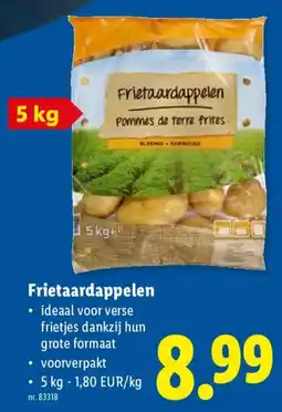 Lidl Frietaardappelen aanbieding